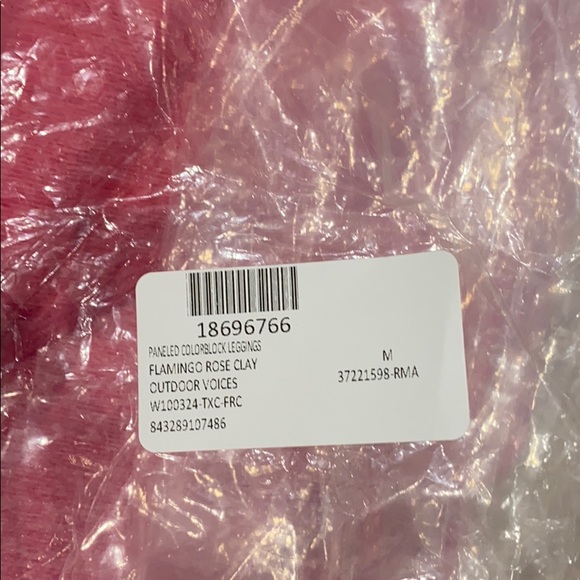 NEW • Outdoor Voices • 7/8 Spring Legging Pink Med - Picture 8 of 8